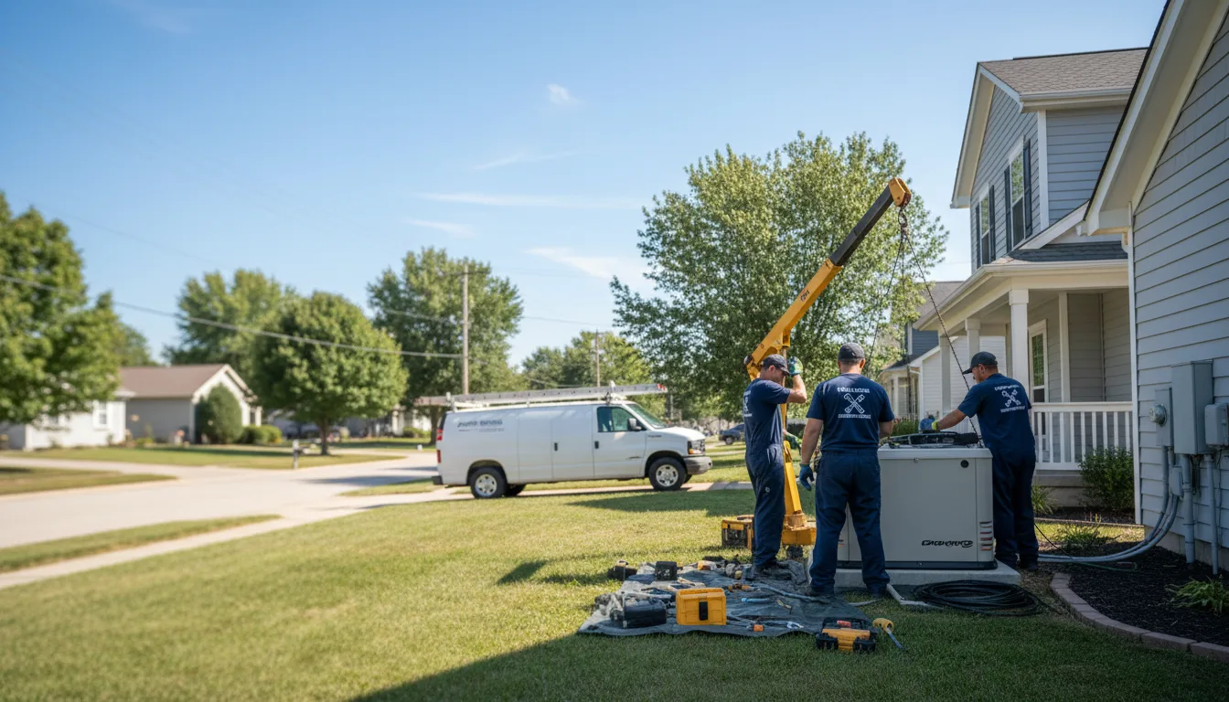Generator Installation in Giddings, TX near me